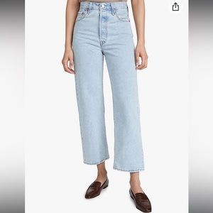 Levi’s | Ribcage Straight Ankle Jeans in Ojai Shore | 28 x 27